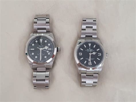 rolex explorer vs tudor|tudor vs rolex quality.